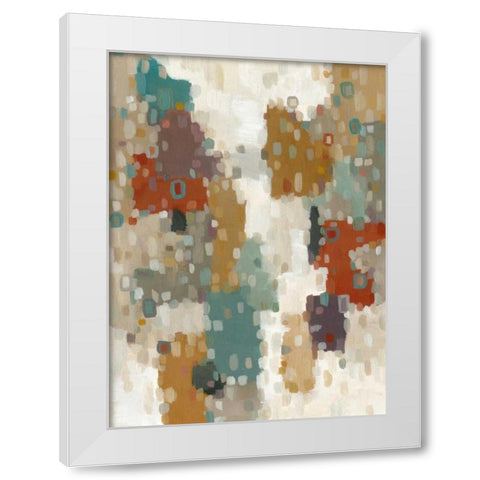 Boerum I White Modern Wood Framed Art Print by Zarris, Chariklia