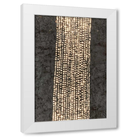 Primitive Patterns VI White Modern Wood Framed Art Print by Stramel, Renee W.