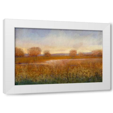 Golden Hour I White Modern Wood Framed Art Print by OToole, Tim