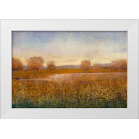 Golden Hour I White Modern Wood Framed Art Print by OToole, Tim