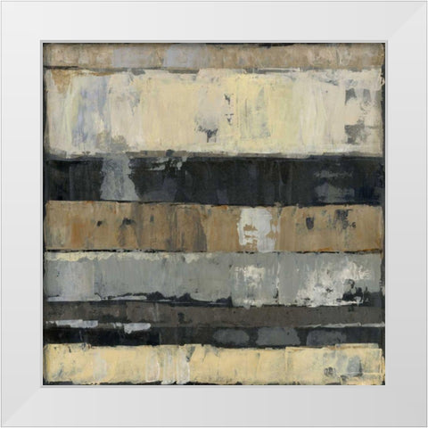 Below the Surface II White Modern Wood Framed Art Print by Meagher, Megan