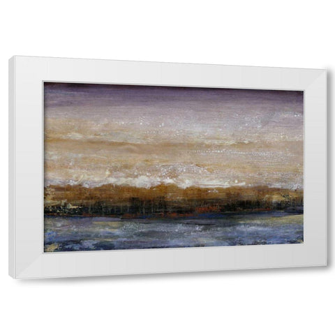 Water Flow II White Modern Wood Framed Art Print by OToole, Tim