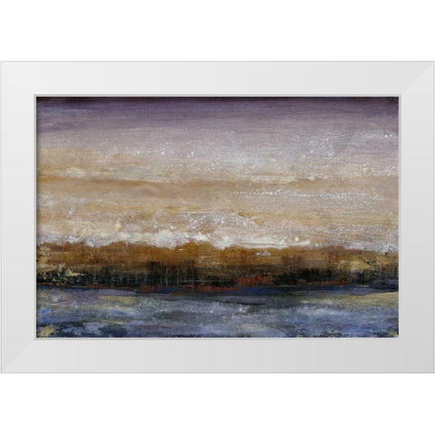 Water Flow II White Modern Wood Framed Art Print by OToole, Tim
