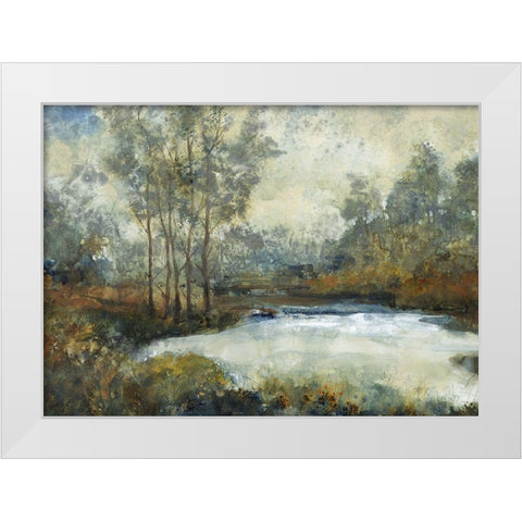 Ethereal Light I White Modern Wood Framed Art Print by OToole, Tim