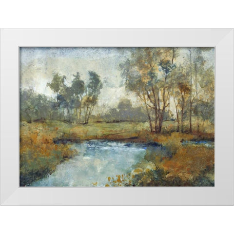 Ethereal Light II White Modern Wood Framed Art Print by OToole, Tim