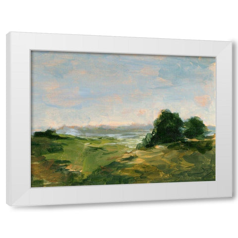 Early Autumn II White Modern Wood Framed Art Print by Harper, Ethan