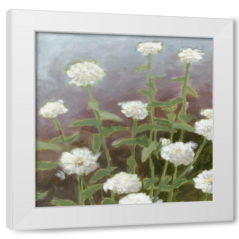 Botanical Garden Study II White Modern Wood Framed Art Print by Meagher, Megan