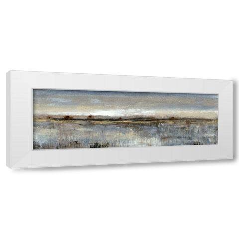 Grey Mist II White Modern Wood Framed Art Print by OToole, Tim