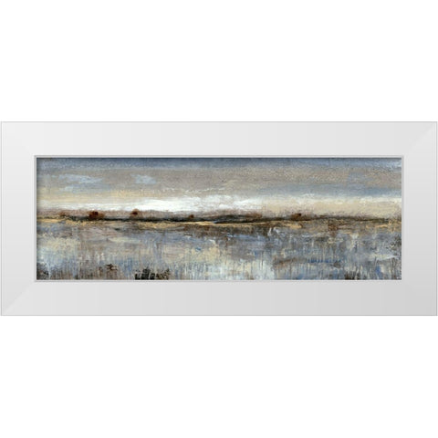 Grey Mist II White Modern Wood Framed Art Print by OToole, Tim