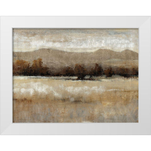 Umber Light I White Modern Wood Framed Art Print by OToole, Tim