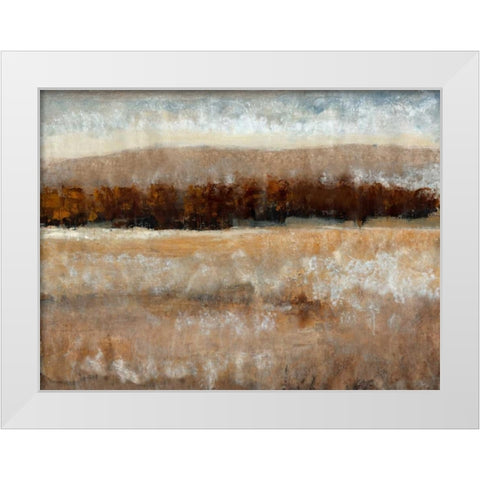 Umber Light II White Modern Wood Framed Art Print by OToole, Tim