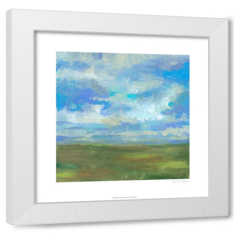 Bright Day II White Modern Wood Framed Art Print by Goldberger, Jennifer