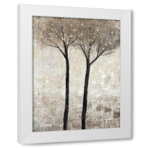 Bloom II White Modern Wood Framed Art Print by OToole, Tim