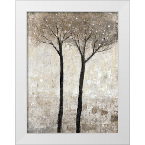 Bloom II White Modern Wood Framed Art Print by OToole, Tim