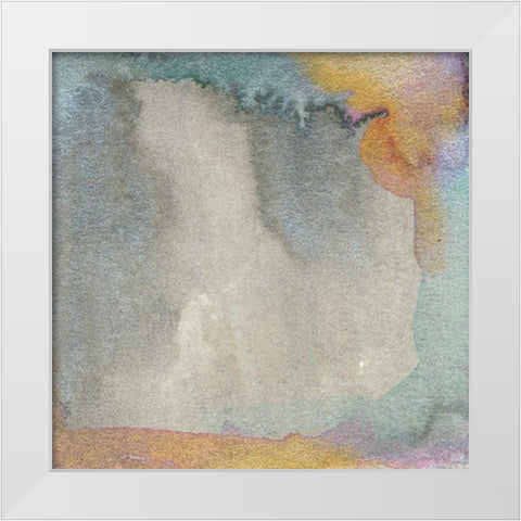 Frosted Glass II White Modern Wood Framed Art Print by Ludwig, Alicia