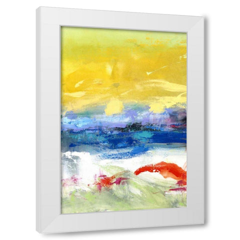 Air Apparent I White Modern Wood Framed Art Print by Bothne, Janet