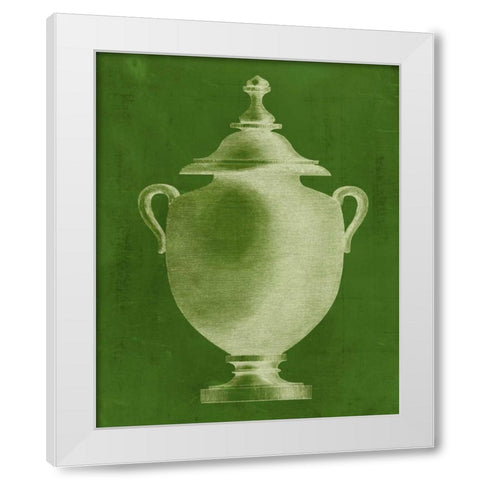 Modern Classic Urn IV White Modern Wood Framed Art Print by Vision Studio