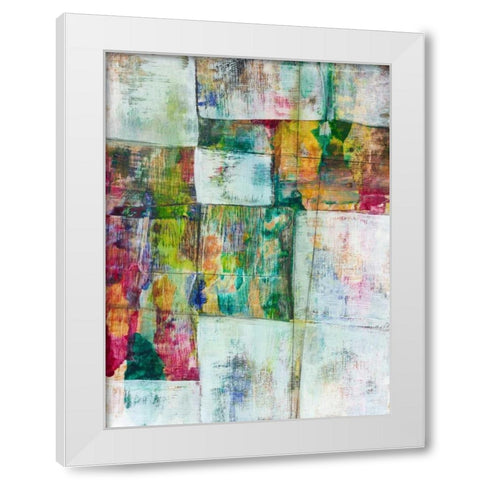 Peek a boo I White Modern Wood Framed Art Print by Fuchs, Jodi