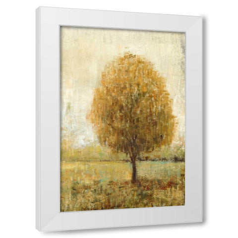 Alone II White Modern Wood Framed Art Print by OToole, Tim