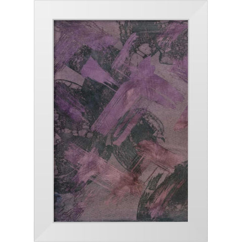 Haze I White Modern Wood Framed Art Print by McMullen, Charles