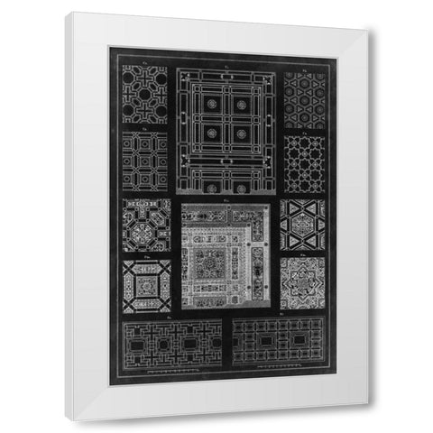 Graphic Architecture VI White Modern Wood Framed Art Print by Vision Studio