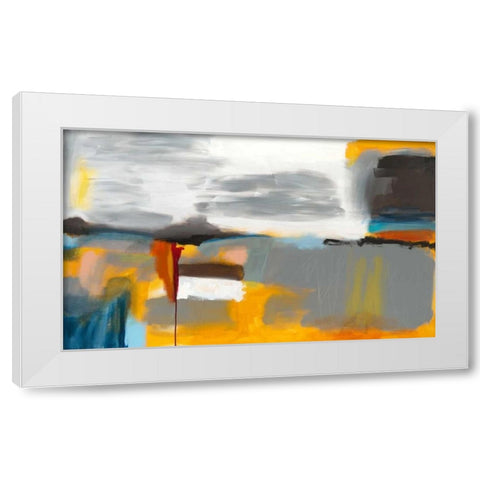 Changed Perspective II White Modern Wood Framed Art Print by Jasper, Sisa