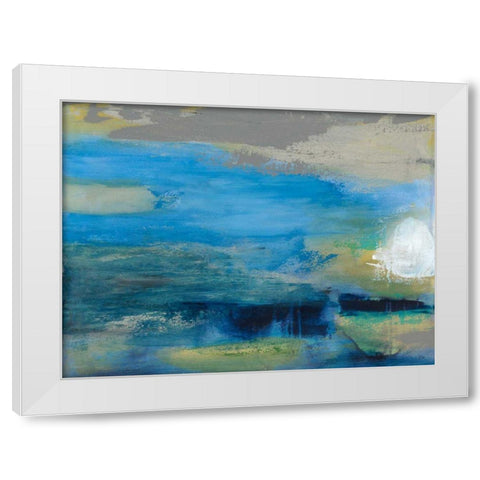 Viewpoint III White Modern Wood Framed Art Print by Jasper, Sisa