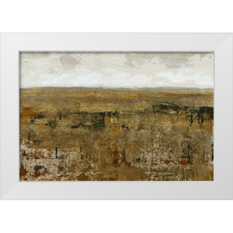 Afternoon Glow I White Modern Wood Framed Art Print by OToole, Tim