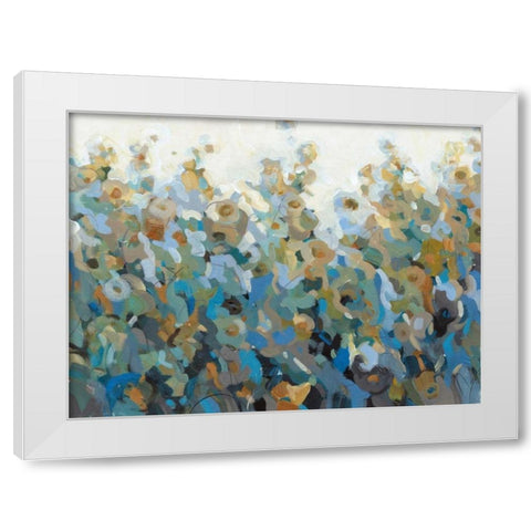 Anew I White Modern Wood Framed Art Print by OToole, Tim