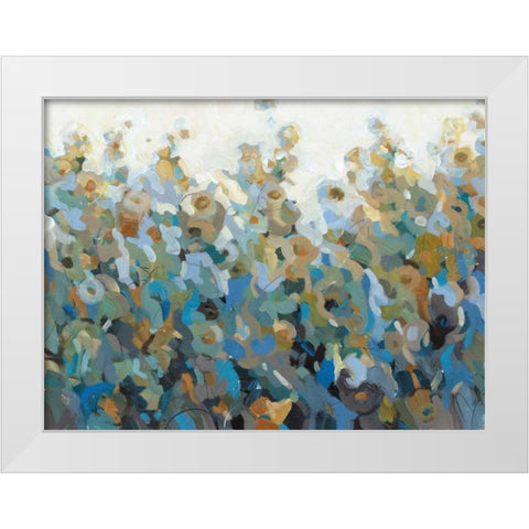 Anew I White Modern Wood Framed Art Print by OToole, Tim