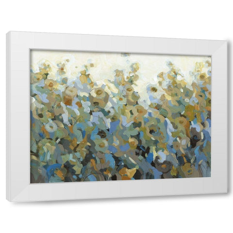 Anew I White Modern Wood Framed Art Print by OToole, Tim
