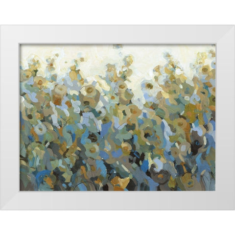 Anew I White Modern Wood Framed Art Print by OToole, Tim
