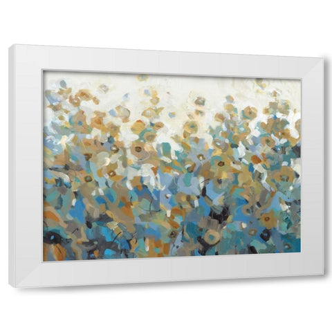 Anew II White Modern Wood Framed Art Print by OToole, Tim