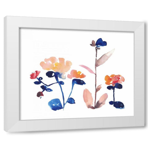 Nouveau Boheme II White Modern Wood Framed Art Print by Mosley, Kiana