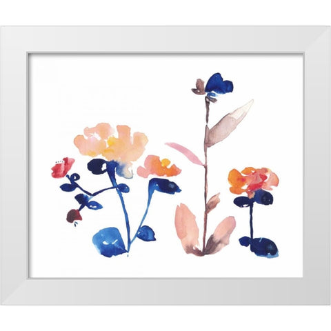 Nouveau Boheme II White Modern Wood Framed Art Print by Mosley, Kiana