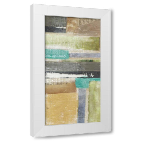 Window Plane I White Modern Wood Framed Art Print by Goldberger, Jennifer