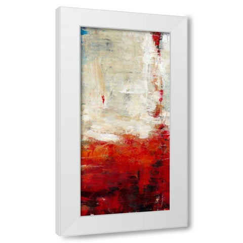 Fahrenheit I White Modern Wood Framed Art Print by OToole, Tim