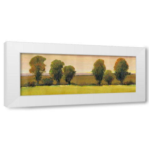 Waiting II White Modern Wood Framed Art Print by OToole, Tim