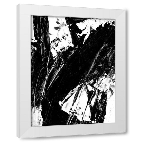 Sporadic I White Modern Wood Framed Art Print by Harper, Ethan