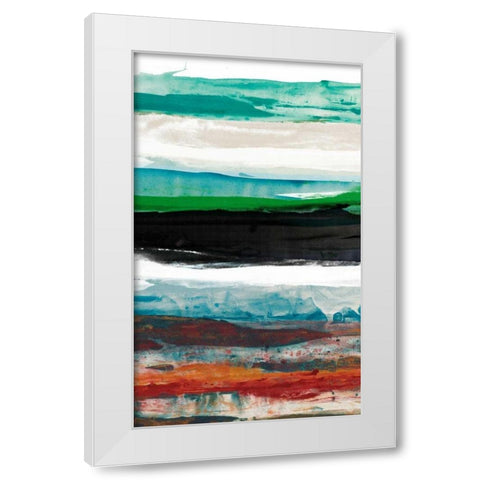 Primary Decision I White Modern Wood Framed Art Print by Jasper, Sisa