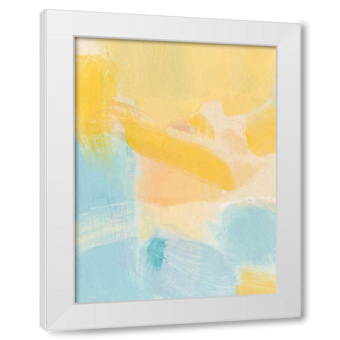 Minted White Modern Wood Framed Art Print by Long, Christina