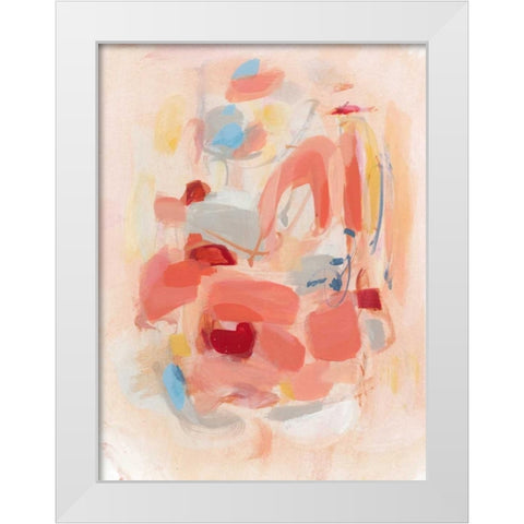 French Bread White Modern Wood Framed Art Print by Long, Christina