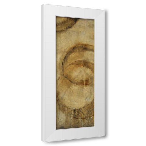 Orbit II White Modern Wood Framed Art Print by OToole, Tim
