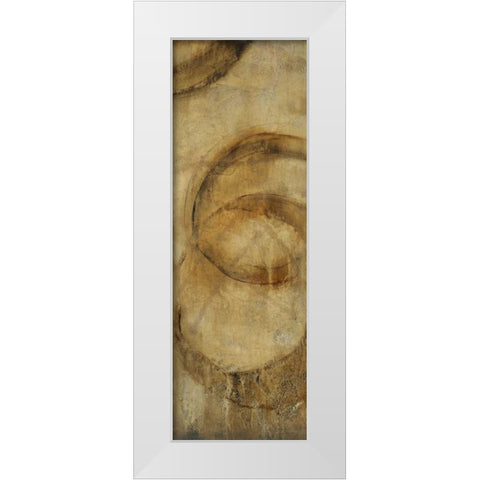 Orbit II White Modern Wood Framed Art Print by OToole, Tim