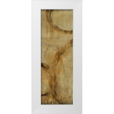 Orbit III White Modern Wood Framed Art Print by OToole, Tim