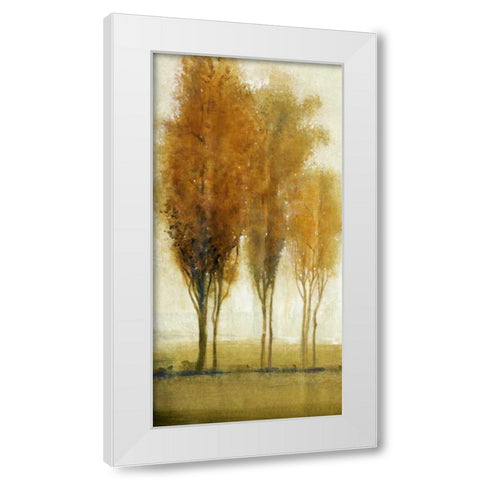 Balance I White Modern Wood Framed Art Print by OToole, Tim