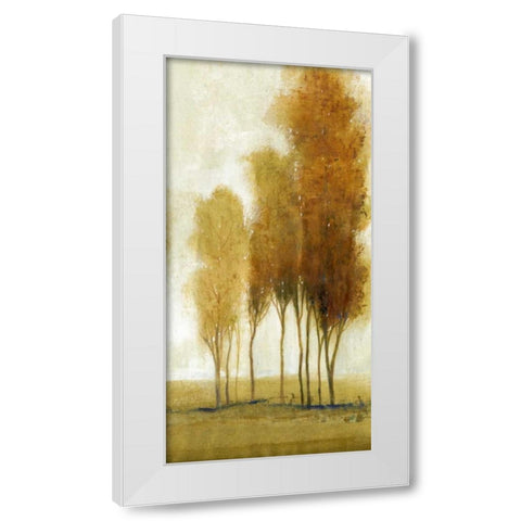 Balance II White Modern Wood Framed Art Print by OToole, Tim