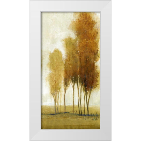 Balance II White Modern Wood Framed Art Print by OToole, Tim