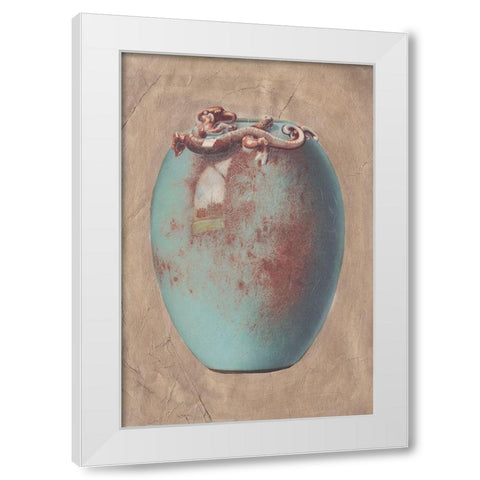 Chinese Earthenware IV White Modern Wood Framed Art Print by Vision Studio