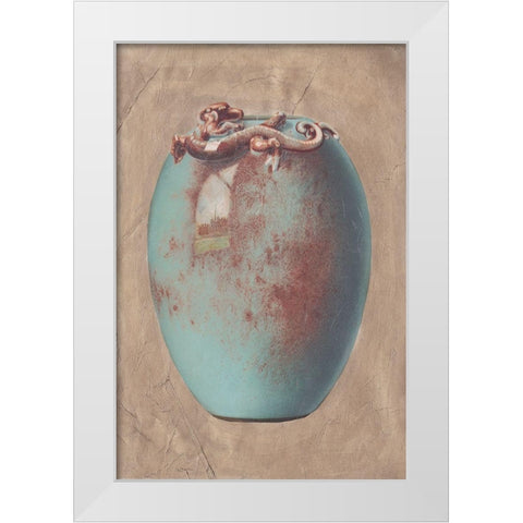 Chinese Earthenware IV White Modern Wood Framed Art Print by Vision Studio